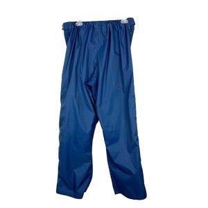 REI Fishing Pants Men XL Blue Gore-Tex Nylon Waterproof Bottoms Outdoor